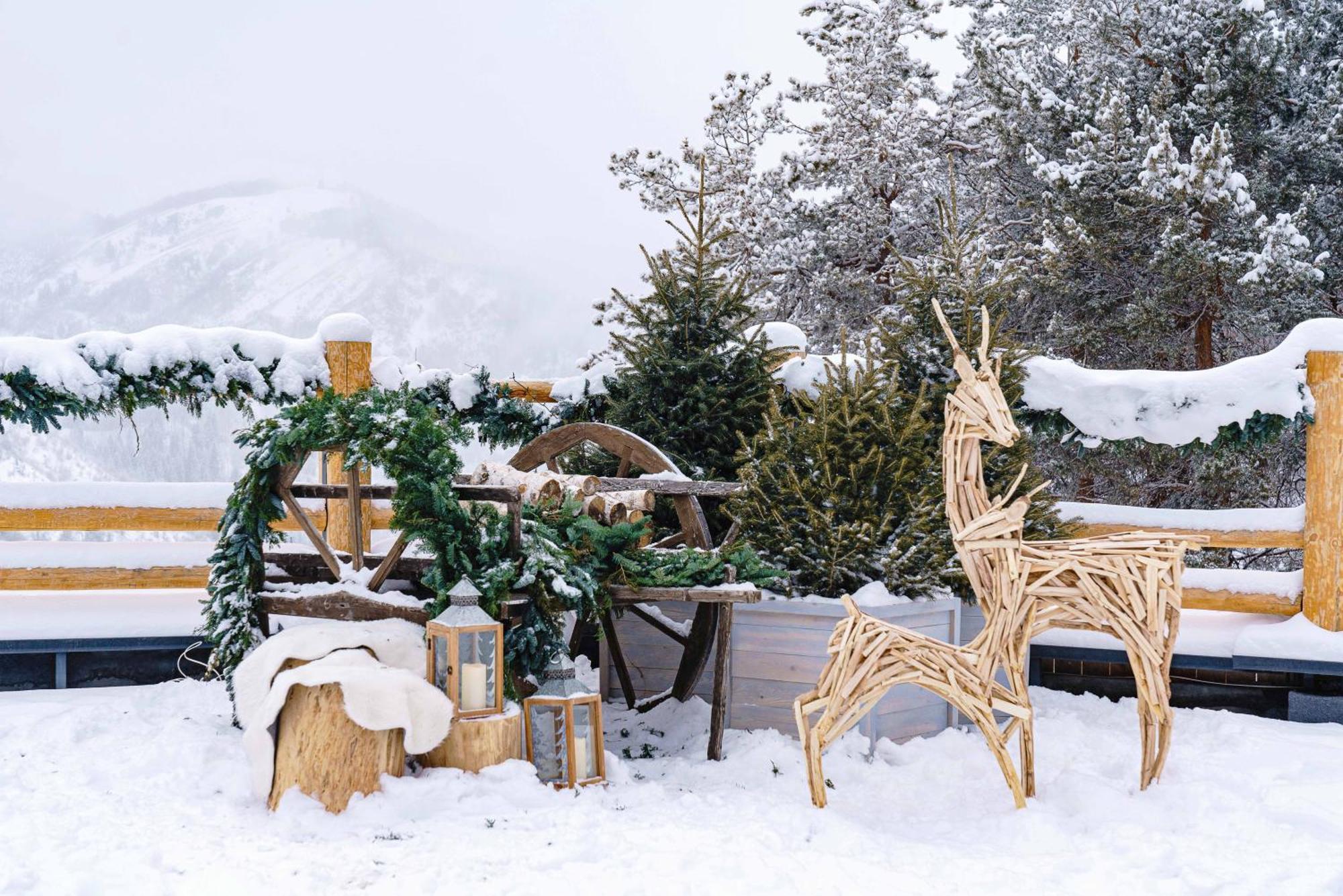 Qazaq Auyl Eco Hotel Almaty Eksteriør bilde